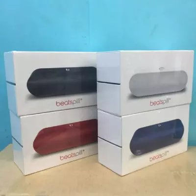 Beats Pill+ Black White Red Blue 4 Colors _SKU322445005013